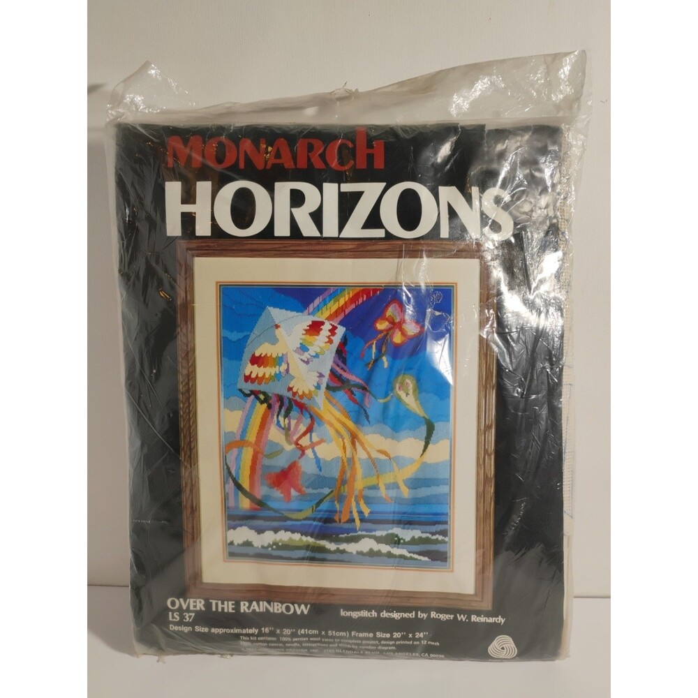 Monarch Horizons Over The Rainbow Pure Wool Complete Set 1982 Los Angeles CA